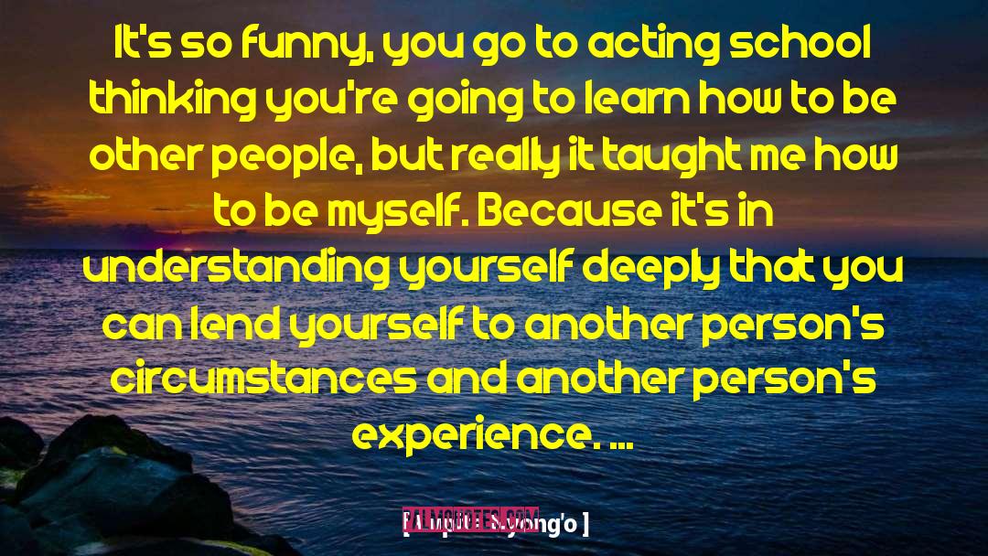 Funny Golf quotes by Lupita Nyong'o