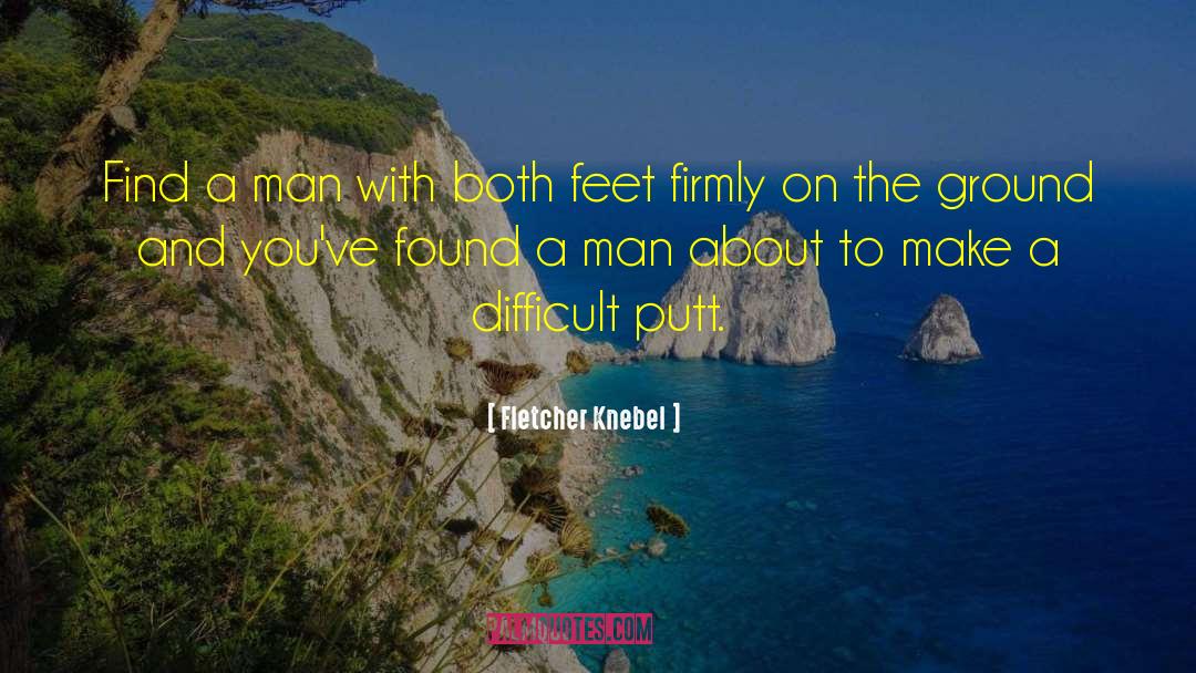Funny Golf quotes by Fletcher Knebel