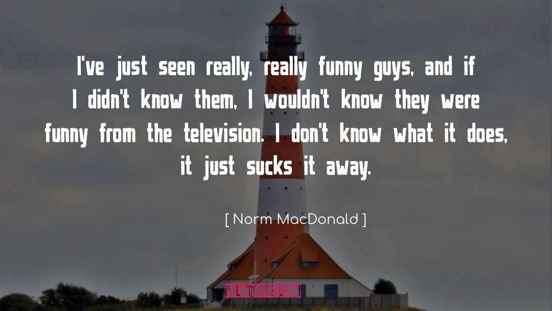 Funny Guy quotes by Norm MacDonald