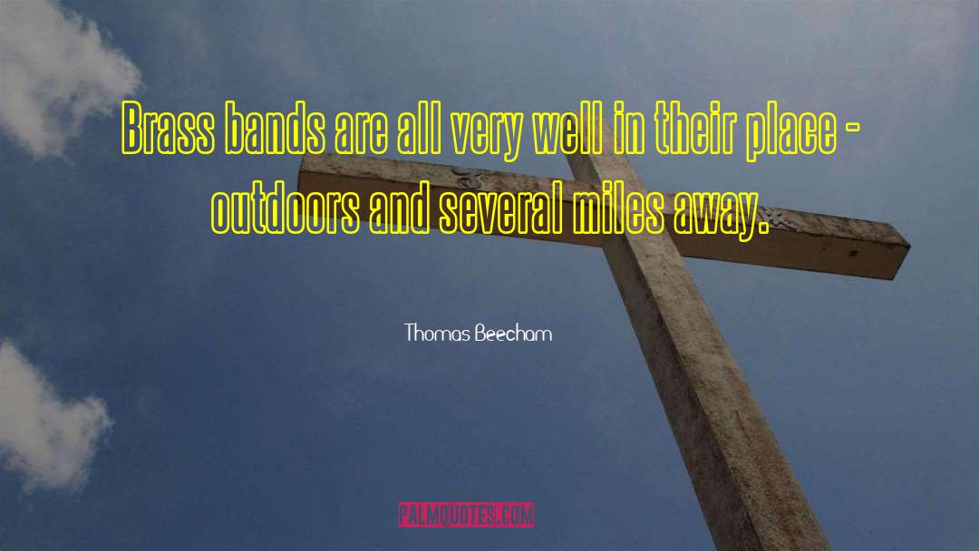 Funny Haha quotes by Thomas Beecham