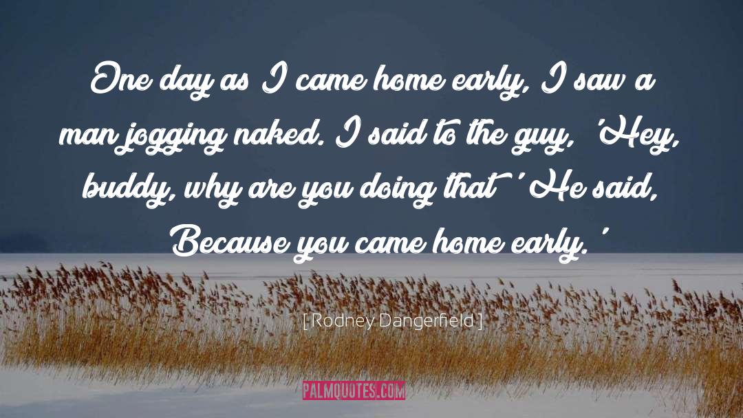 Funny Hey I Just Met You quotes by Rodney Dangerfield