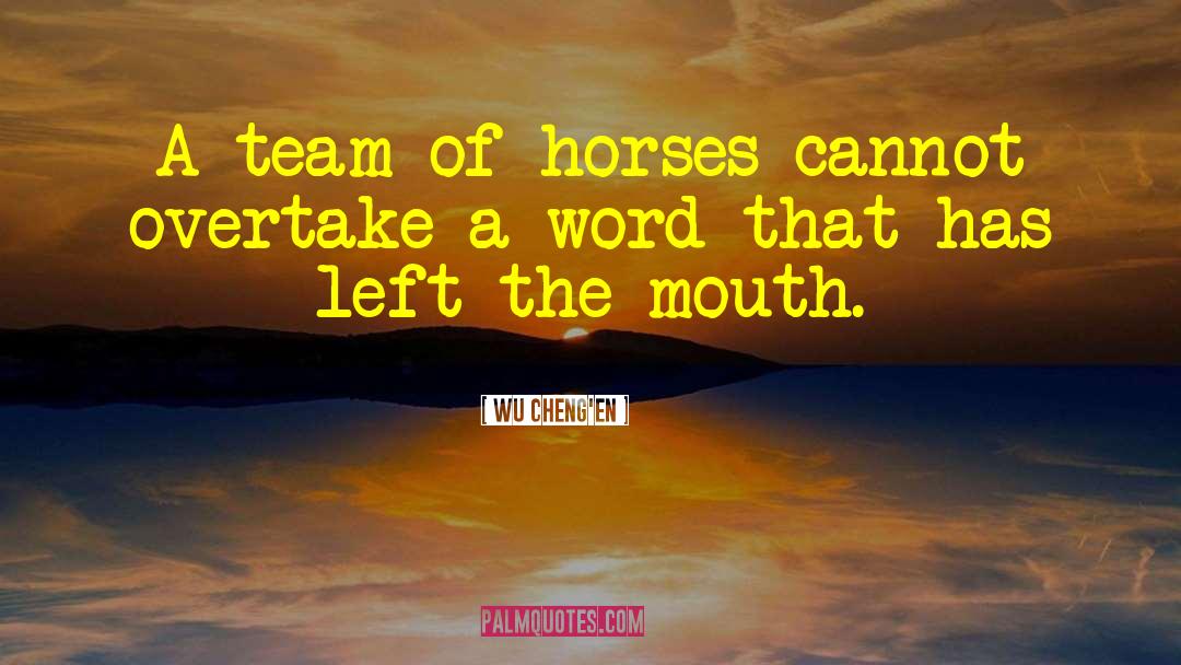 Funny Horse quotes by Wu Cheng'en