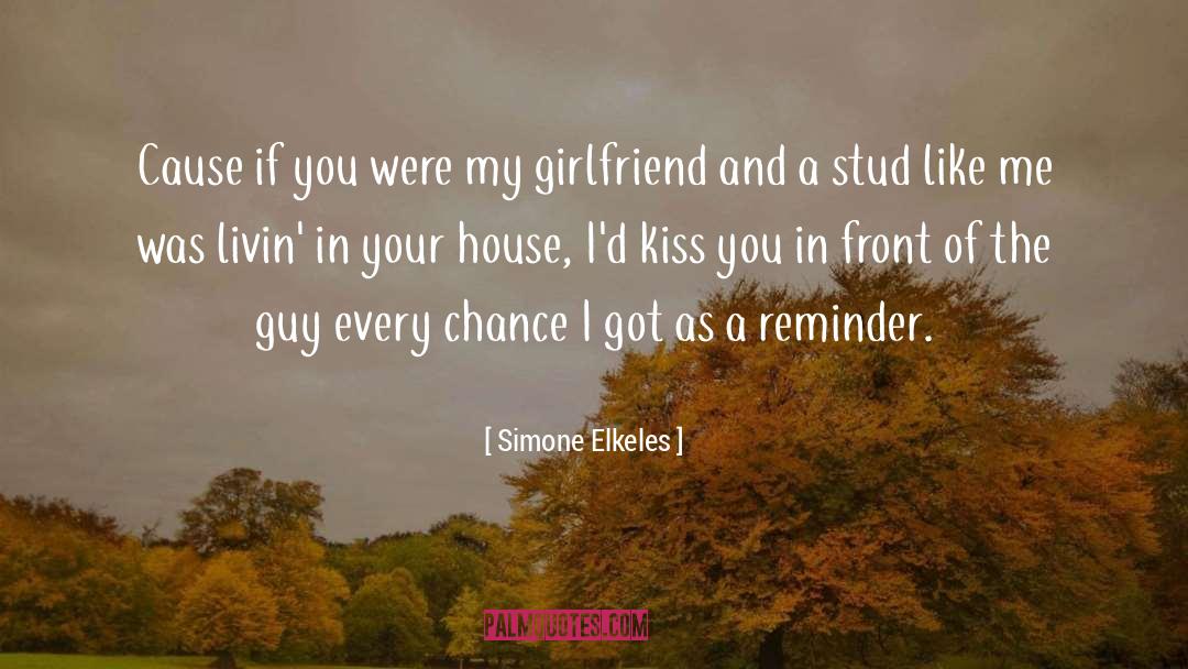 Funny Humour quotes by Simone Elkeles