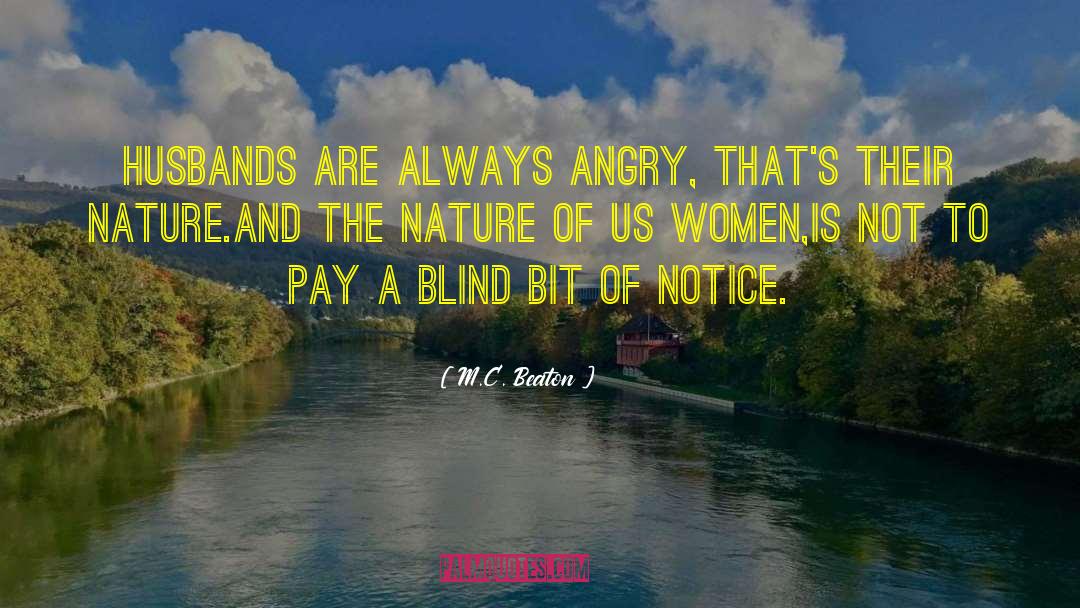 Funny Husband And Wife quotes by M.C. Beaton