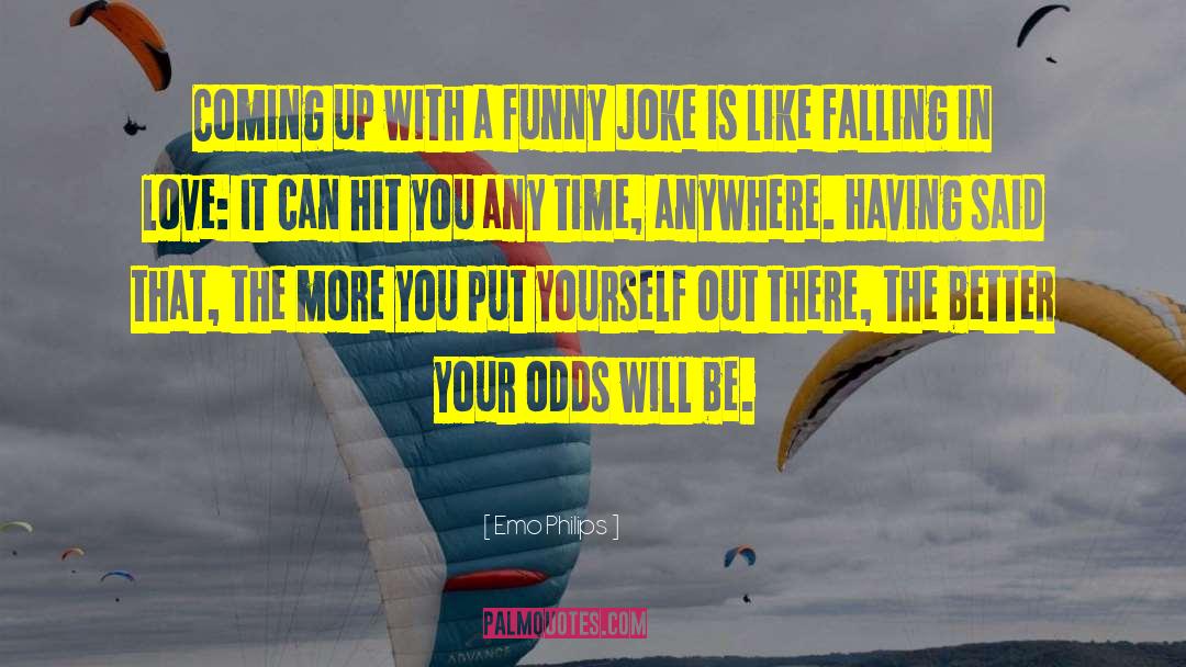 Funny Joke quotes by Emo Philips