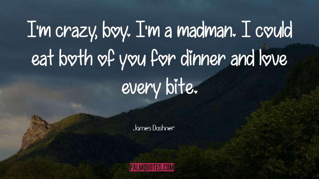 Funny Kami S Dad quotes by James Dashner