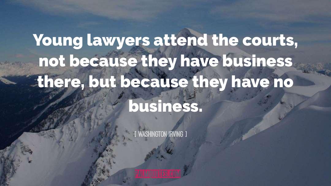 Funny Lawyer quotes by Washington Irving