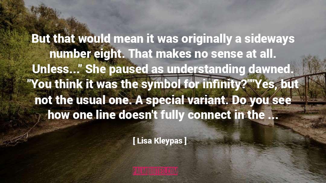 Funny Line quotes by Lisa Kleypas
