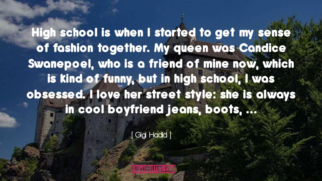 Funny Love quotes by Gigi Hadid