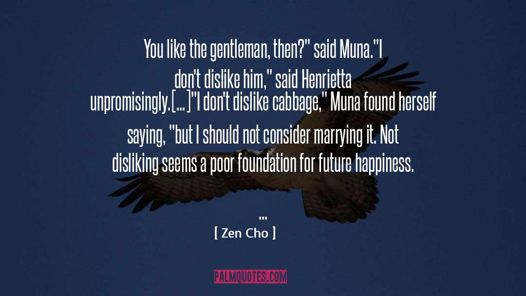 Funny Marriage Advice quotes by Zen Cho