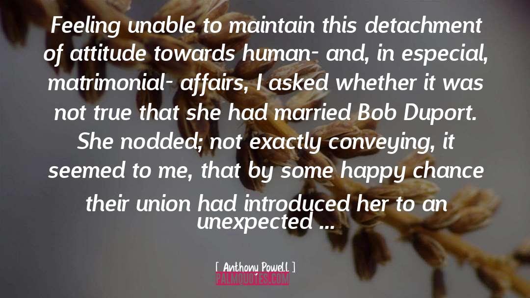 Funny Marriage quotes by Anthony Powell