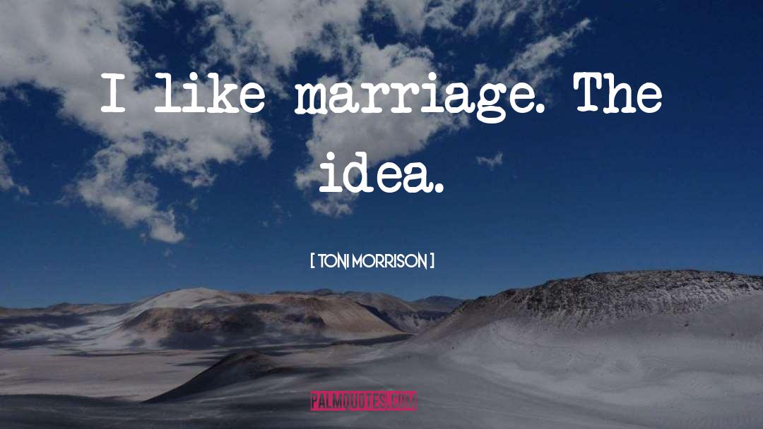 Funny Marriage quotes by Toni Morrison