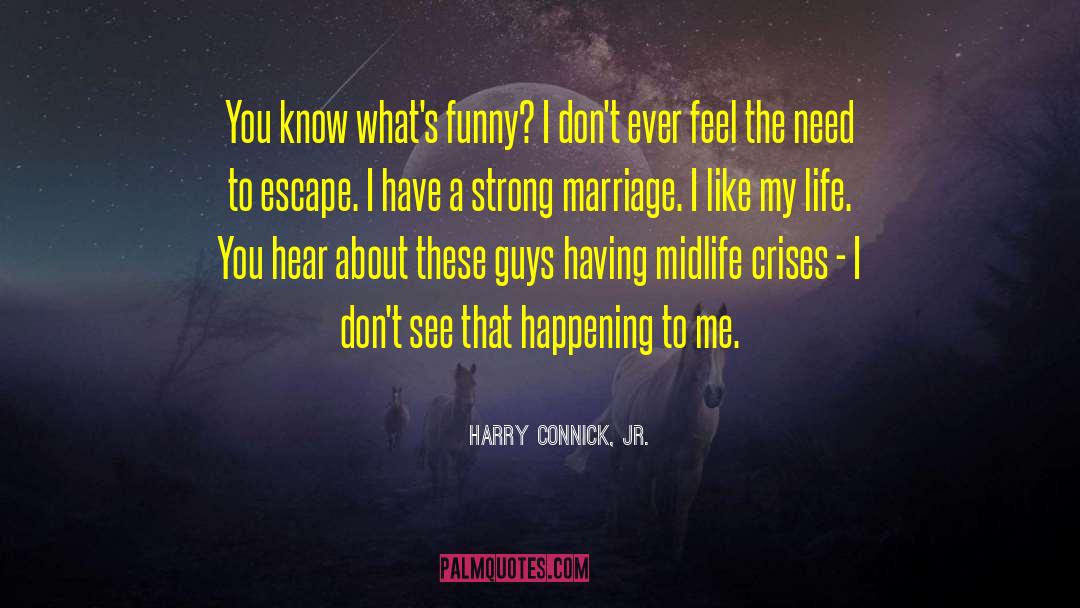 Funny Marriage quotes by Harry Connick, Jr.