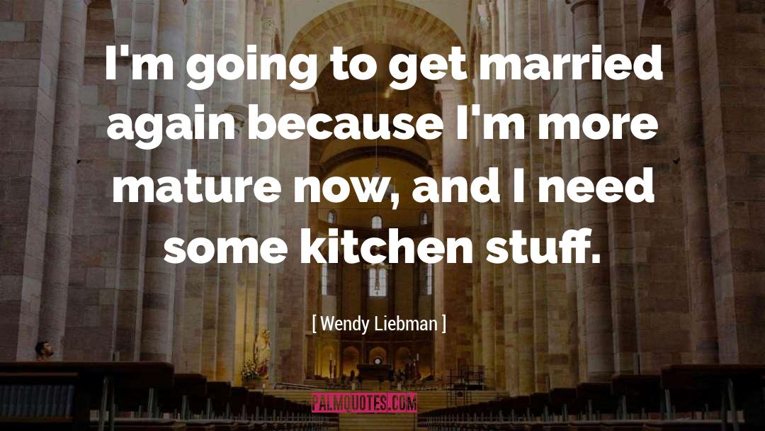 Funny Marriage quotes by Wendy Liebman