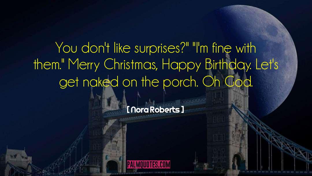 Funny Merry Christmas quotes by Nora Roberts