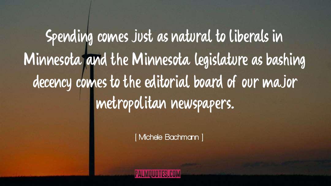 Funny Minnesota Winters quotes by Michele Bachmann