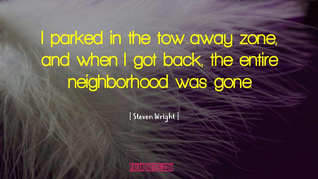 Funny Motherhood quotes by Steven Wright