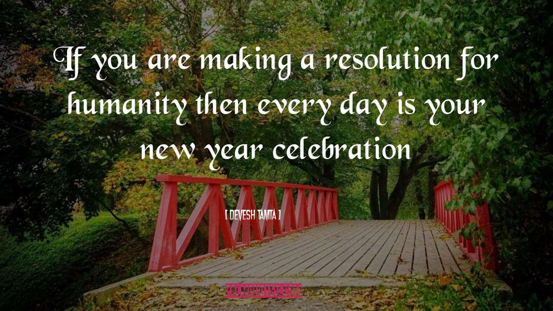 Funny New Resolution quotes by Devesh Tamta