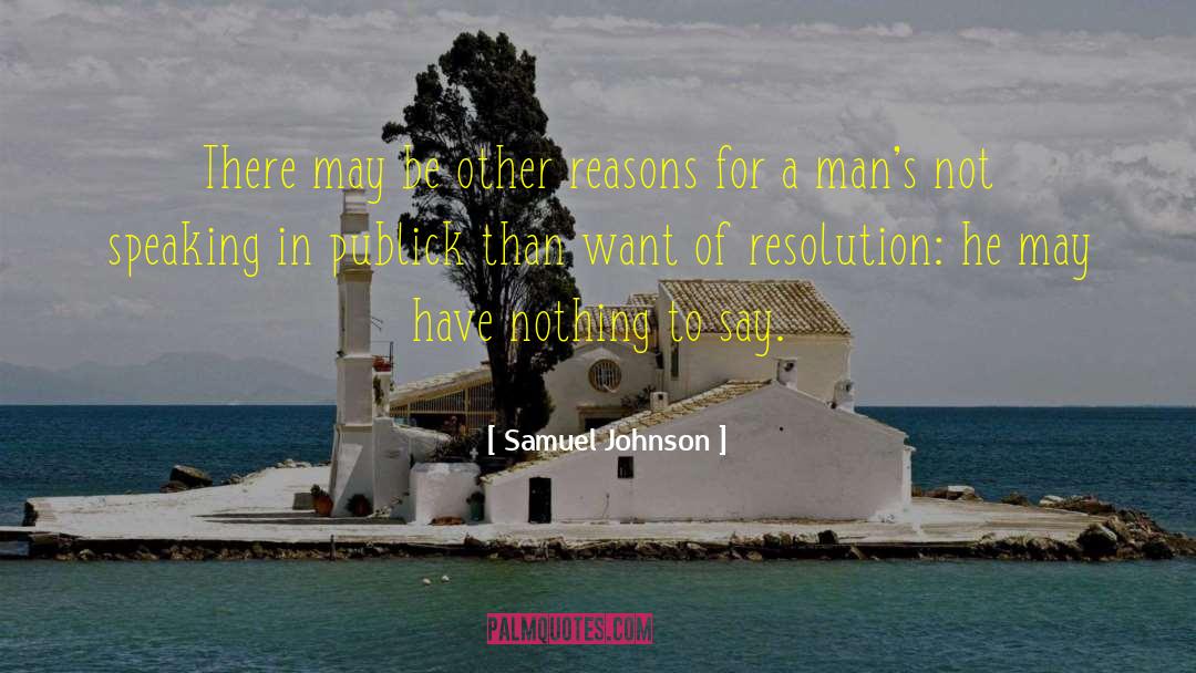 Funny New Resolution quotes by Samuel Johnson