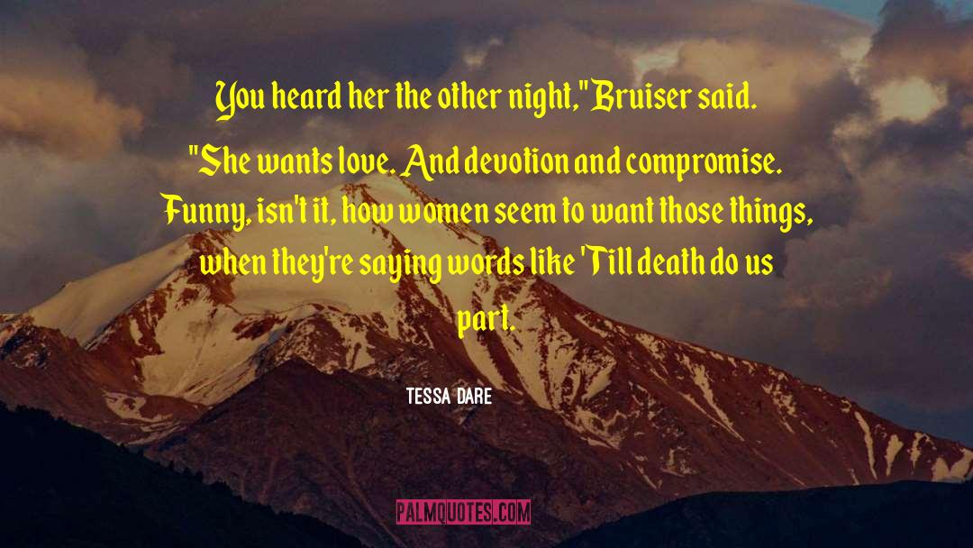 Funny Night Night quotes by Tessa Dare