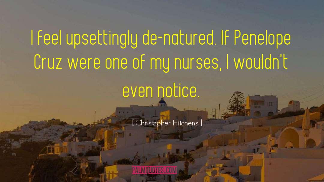 Funny Nurses Week quotes by Christopher Hitchens