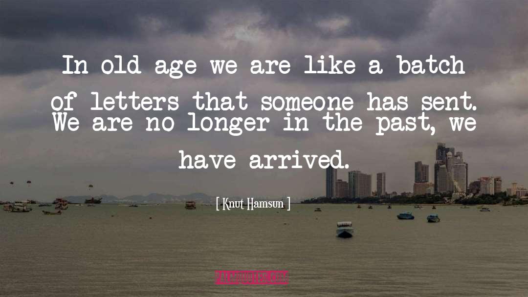 Funny Old Age Birthday quotes by Knut Hamsun