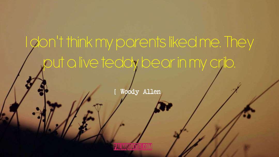 Funny Parent quotes by Woody Allen