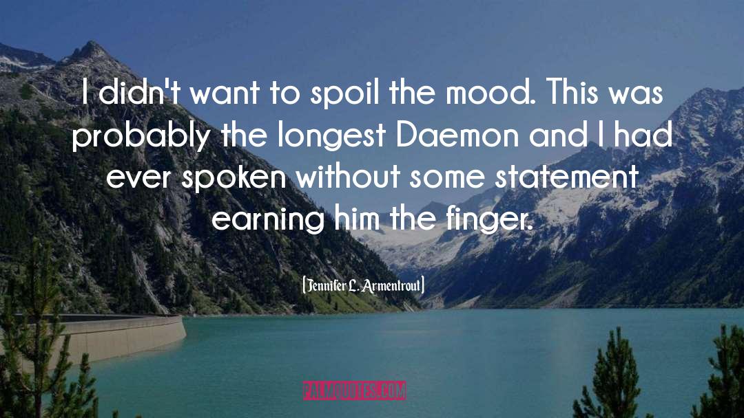 Funny Personal Statement quotes by Jennifer L. Armentrout
