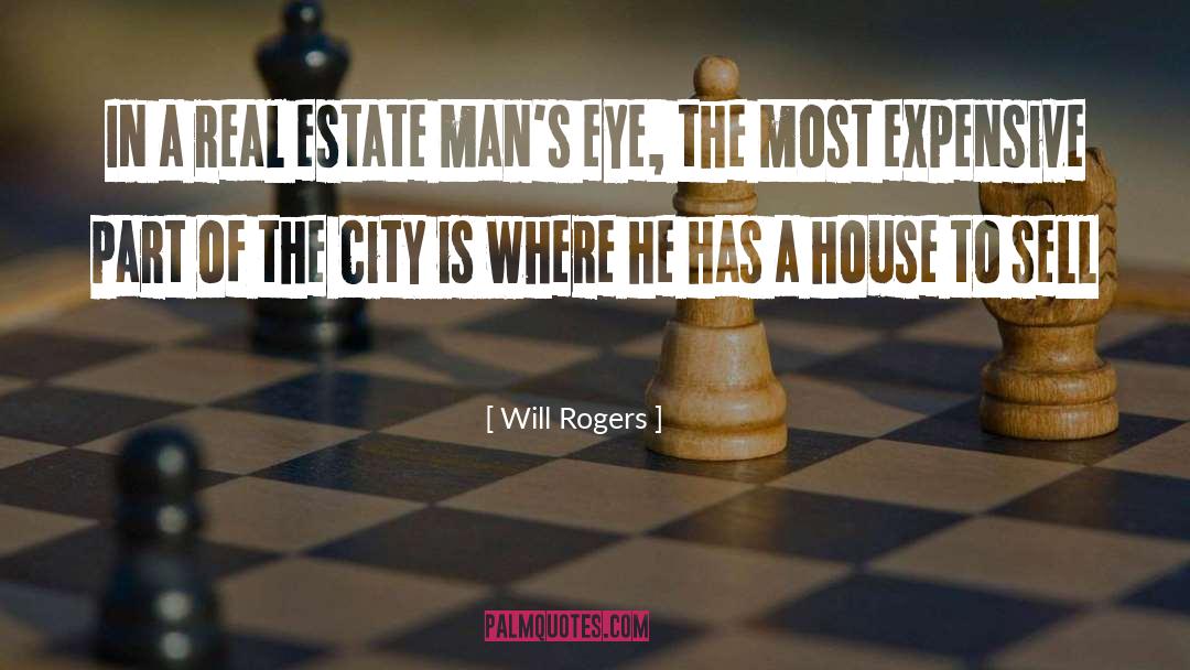 Funny Real Estate quotes by Will Rogers