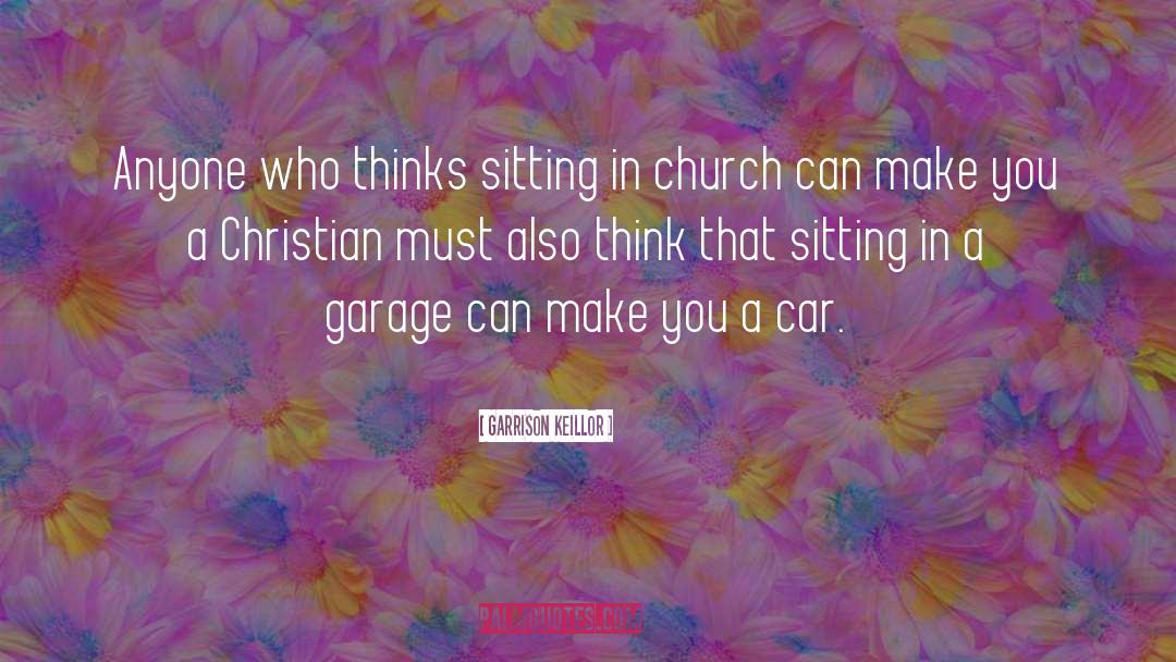 Funny Religious quotes by Garrison Keillor