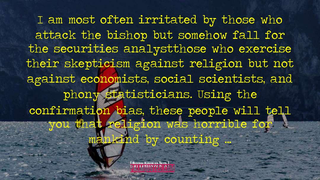 Funny Religious quotes by Nassim Nicholas Taleb