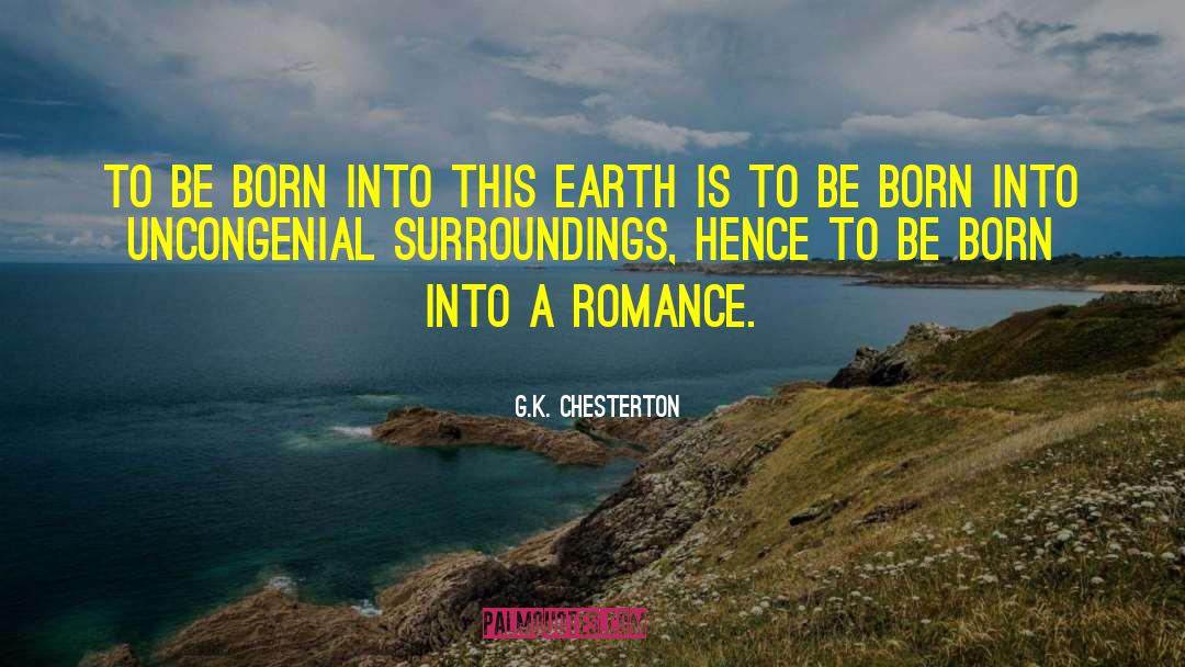 Funny Romance quotes by G.K. Chesterton