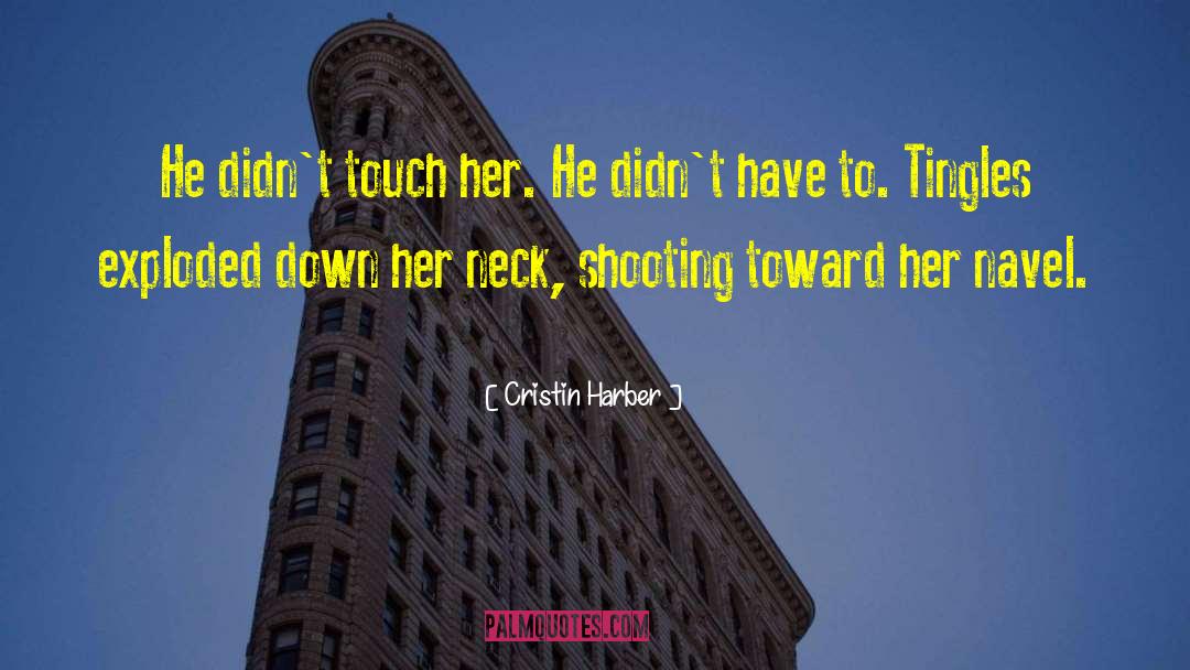Funny Romantic quotes by Cristin Harber