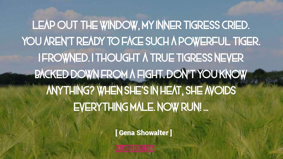Funny Running quotes by Gena Showalter