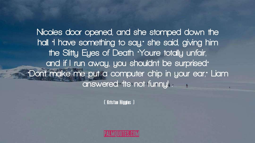 Funny Sister quotes by Kristan Higgins