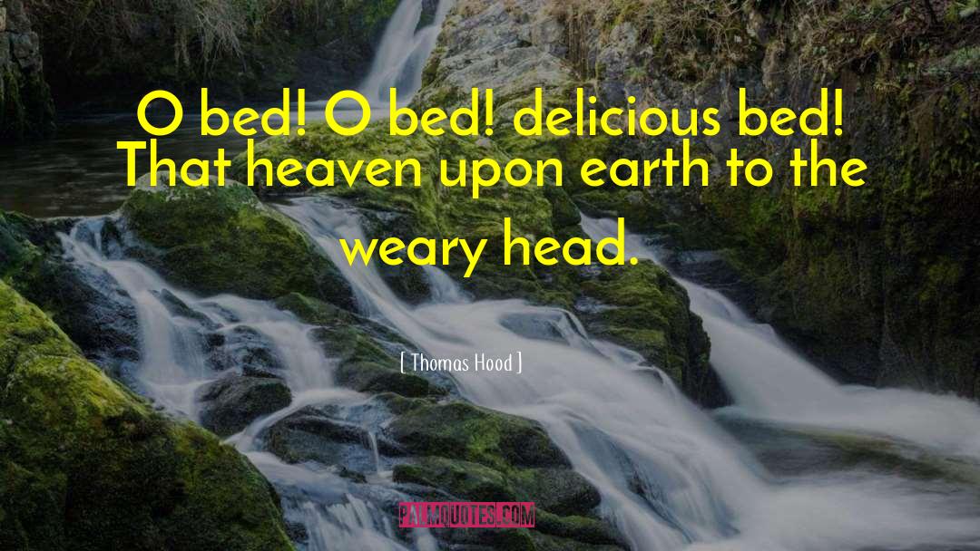 Funny Sleeping quotes by Thomas Hood