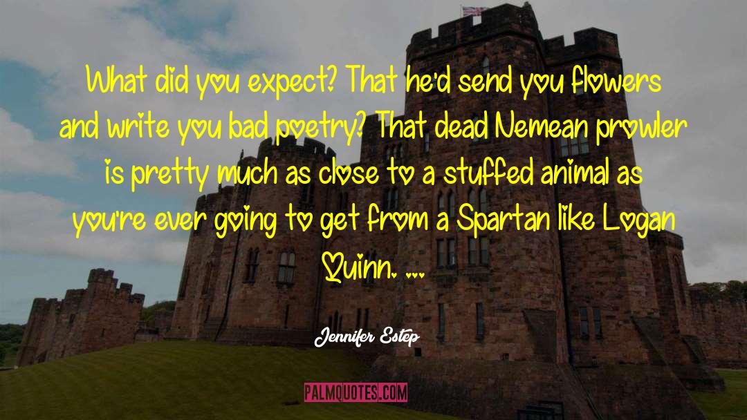 Funny Spartan quotes by Jennifer Estep