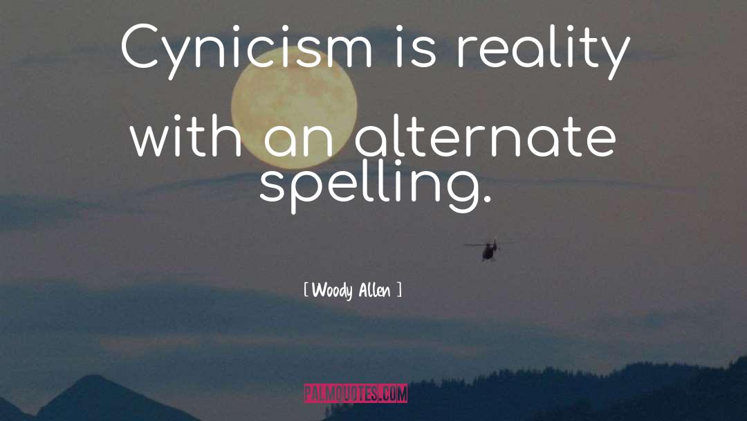 Funny Spelling quotes by Woody Allen