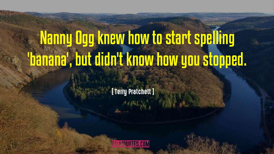Funny Spelling quotes by Terry Pratchett