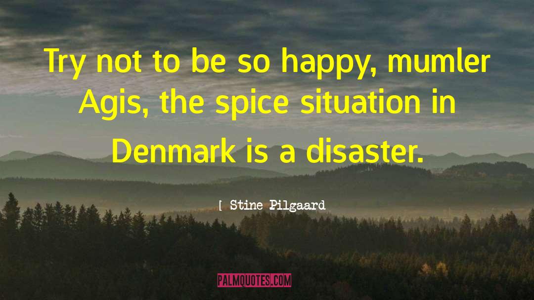 Funny Spice quotes by Stine Pilgaard