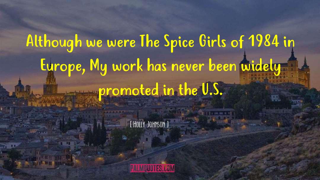 Funny Spice quotes by Holly Johnson