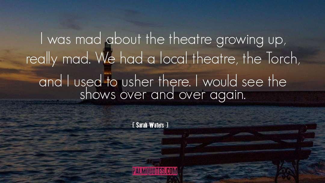 Funny Theatre Techie quotes by Sarah Waters