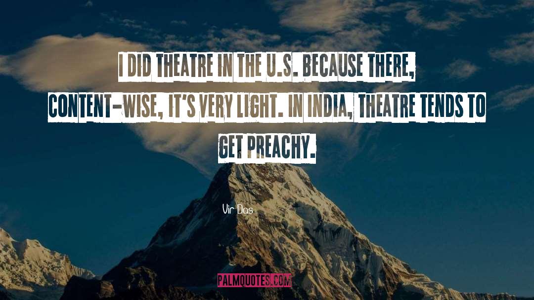 Funny Theatre Techie quotes by Vir Das