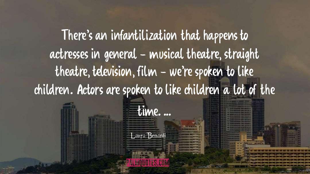 Funny Theatre Techie quotes by Laura Benanti