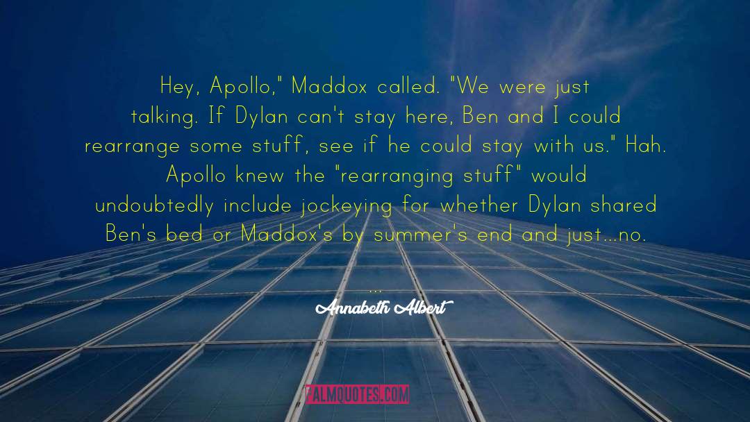 Funny Trials Of Apollo quotes by Annabeth Albert