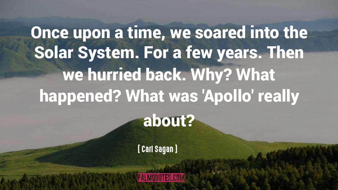 Funny Trials Of Apollo quotes by Carl Sagan