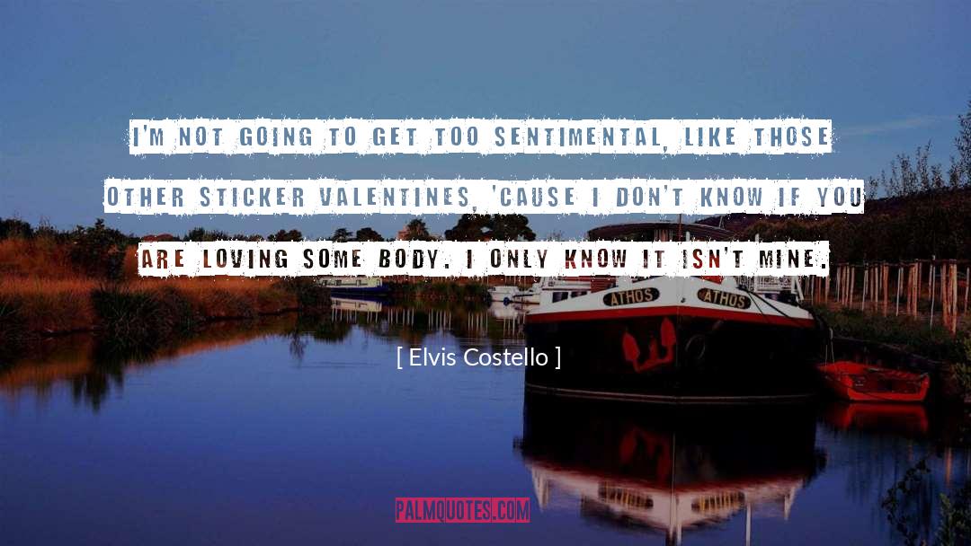 Funny Valentine quotes by Elvis Costello