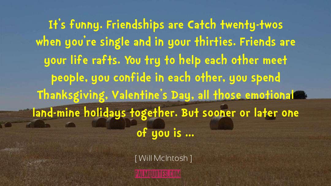 Funny Valentines Day Card quotes by Will McIntosh