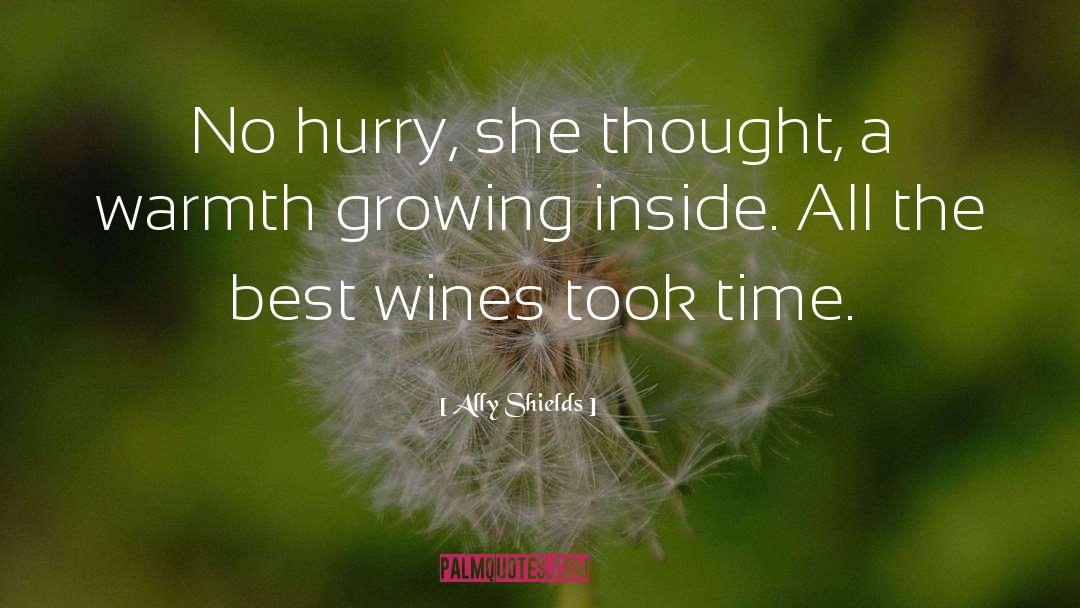 Funny Wines quotes by Ally Shields
