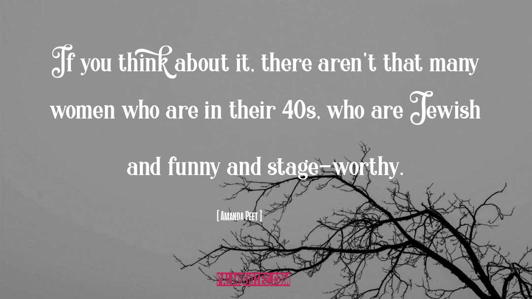 Funny Women quotes by Amanda Peet